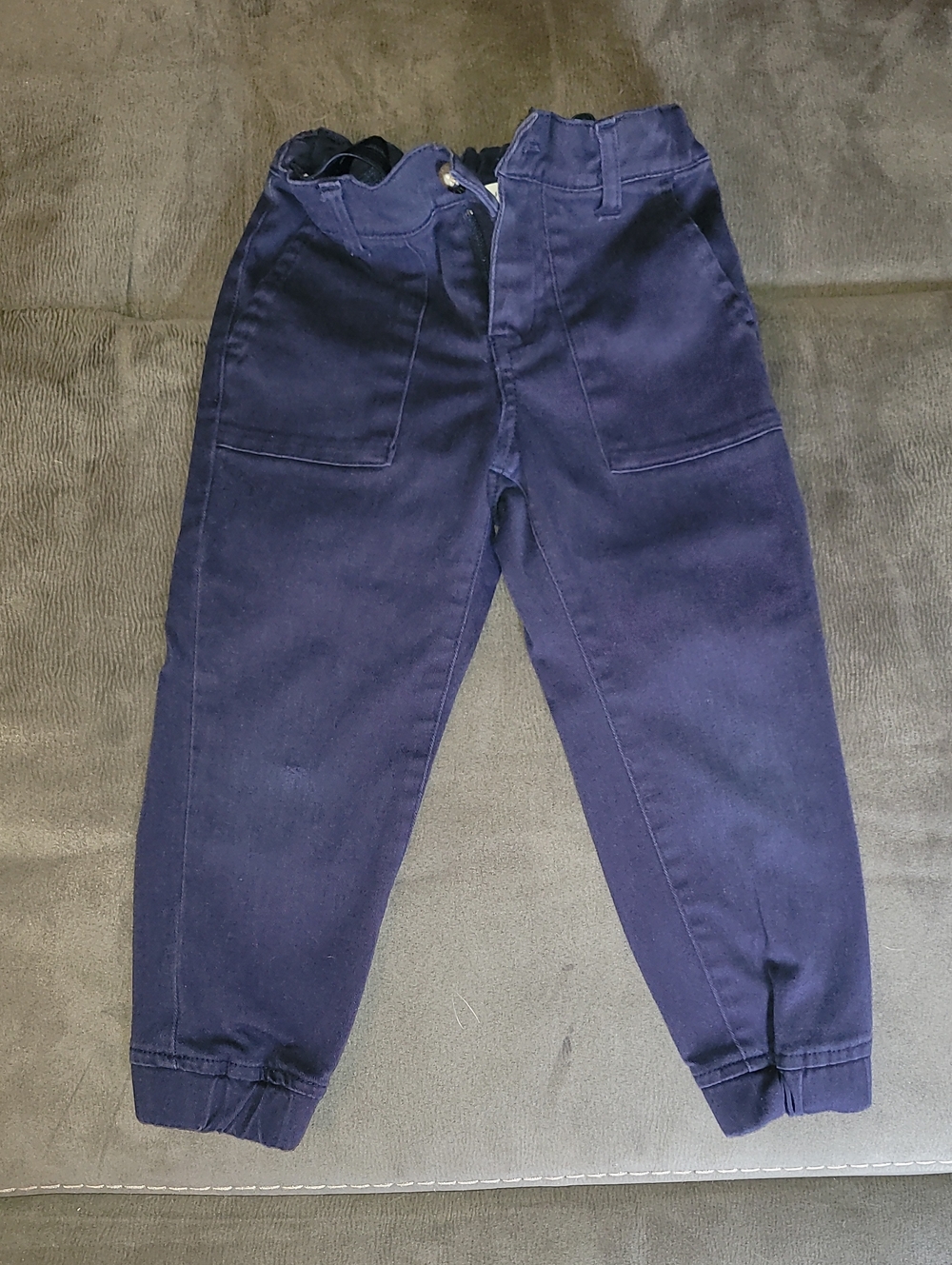 Janie and Jack Dark Navy Cargo Joggers